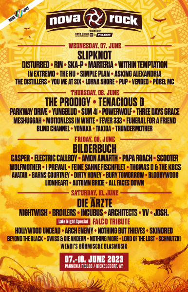 nova rock2023 masterposter
